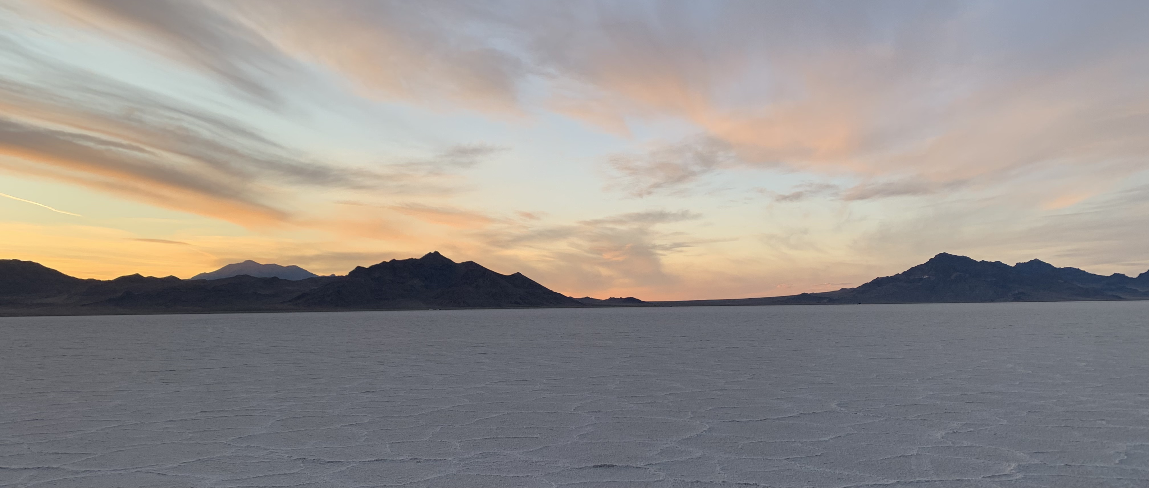 Sunset on the Salt Flats, Eastern Utah
